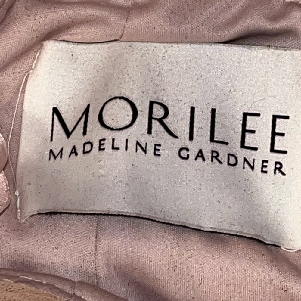 Morilee Elegant Pink Lace Prom Dress - Picture 9 of 11